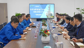 中国氯碱工业协会等领导一行莅临宁夏华御化工调研指导工作